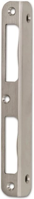 BKS Winkelschließblech für Hauptschlösser Lappen aus Edelstahl in Silber, Breite: 17,0 cm, Höhe: 2,0 cm - Bild 1