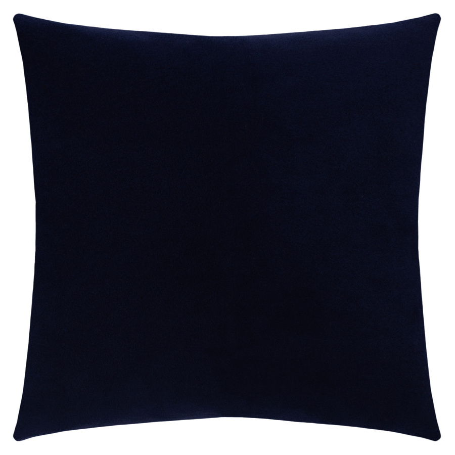 Zoeppritz Soft-Fleece Kissenhülle Blau, quadratisch, B/T/H: 40 x 40 x 40 cm - Bild 1