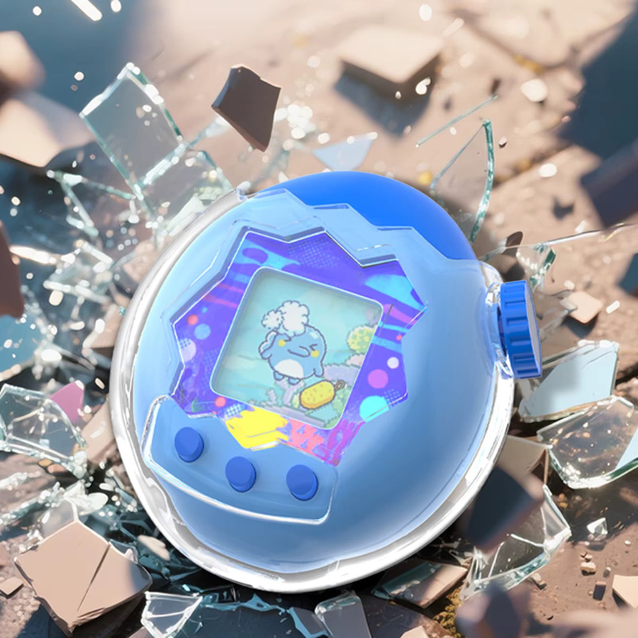 Shunmaii Transparente Schutzhülle aus kratzfestem Acryl für Tamagotchi Paradise Digital Pet Host Game-Zubehör - Bild 2