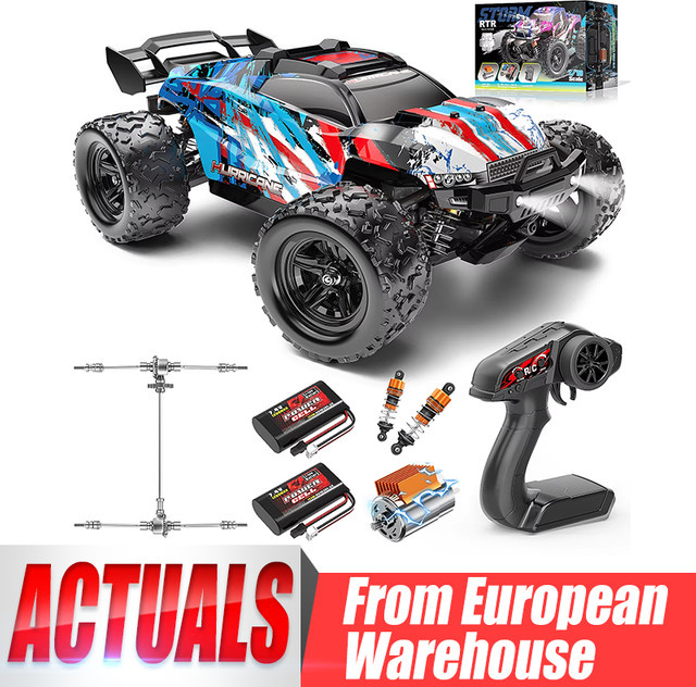 Womaqu 4x4 RC-Auto, ferngesteuertes Offroad-Auto, Maßstab 1:18, 2 Batterien - Bild 1
