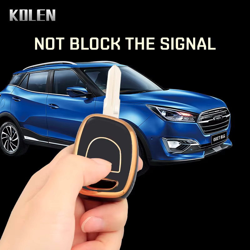 KOLEN TPU Schlüsselhülle für Renault Twingo Clio Kangoo Master NE73 VAC102 Fernbedienung Schutzhülle - Bild 5