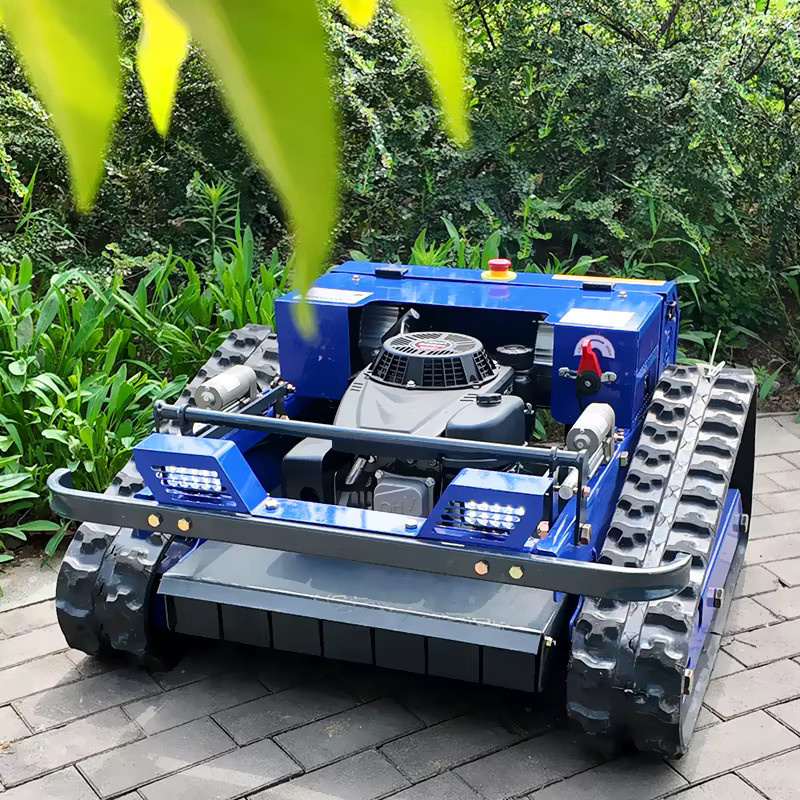 TONGZHONG Ferngesteuerter Rasenmäher mit LONCIN AWY-550 Motor in Blau für komplexes Gelände - Bild 2