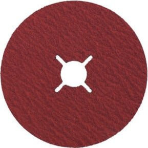 Tyrolit Fiberschleifscheibe CA-P93 V Rot für Winkelschleifer Durchmesser: 125 mm (50 Stück) - Bild 1