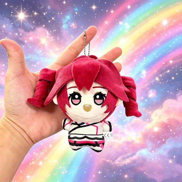 Yiran toy Kasane Teto Plüschtier, Puppe, ab 14 Jahren - Bild 1