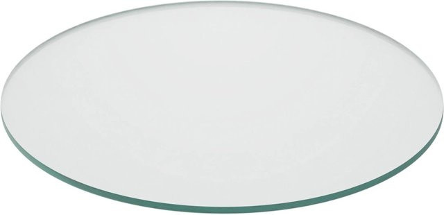 Relaxdays Glasplatte ESG Transparent Hitzebeständig Durchmesser: 40 cm - Bild 1
