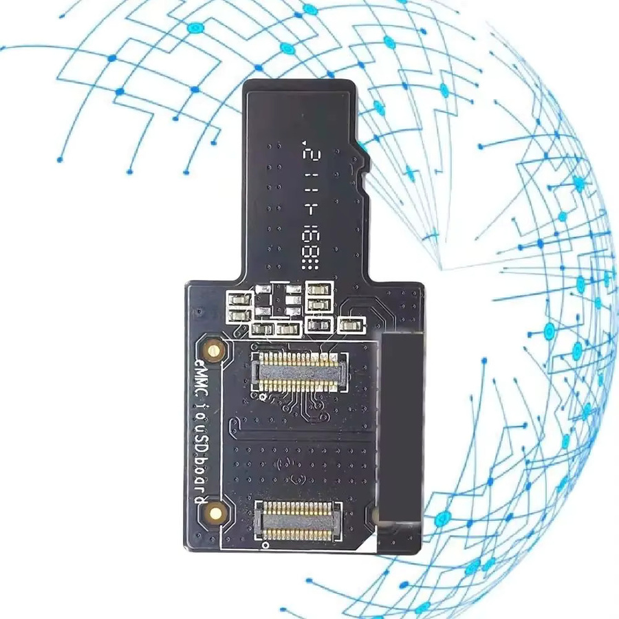 Pine64 USB-Adapter für ROCK Pi 4 eMMC auf TF-Karten, Schwarz - Bild 2