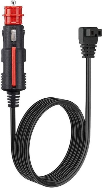Verlängerungskabel für Auto-Kühlschränke und Heizungen 12-24V in Schwarz, 18 AWG, erhältlich in 2m, 3m oder 4m Länge - Bild 1