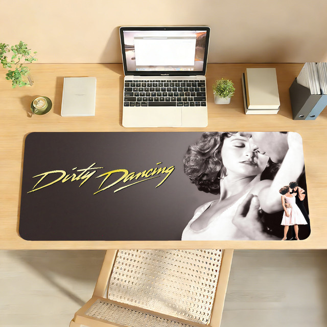 Großes XXL Gaming Mauspad Dirty Dancing Classic Film, rutschfeste Schreibtischunterlage aus Gummi für PC und Laptop - Bild 1