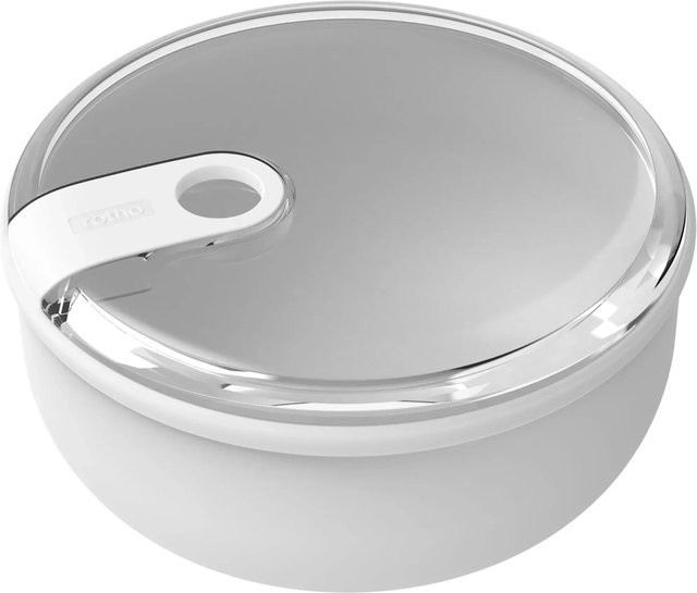 Rotho Frischhaltedose Ela Rund, Weiß, 0,75 l - Bild 1