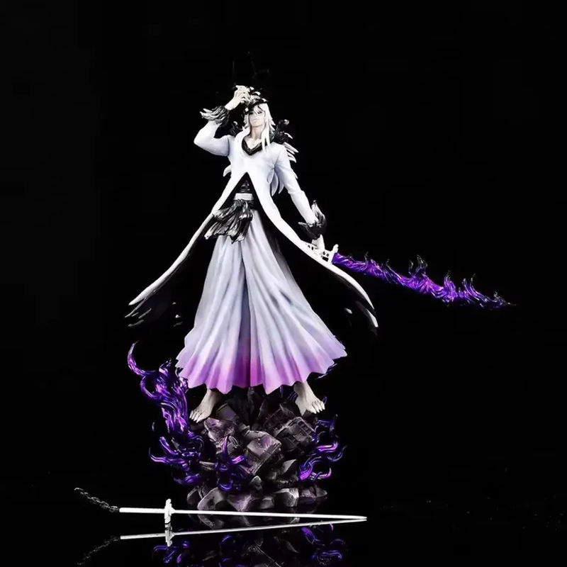 Bandai Bleach Ichigo Anime Figur in Hohle Weiße und Mugetsu Form, mehrfarbig, aus Kunststoff, Höhe: 31-33 cm - Bild 2