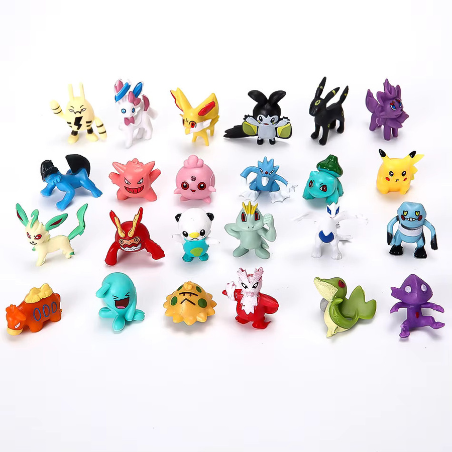 Bandai Pokémon Pikachu Figuren, Sammelfiguren, 24-144 Stück - Bild 2