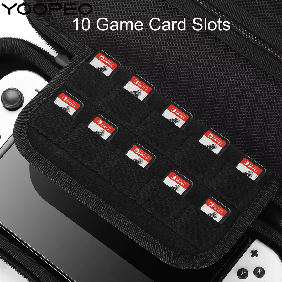YOOPEO Tragbare Tragetasche für Retroflag Handheld Controller 10 und Hori Split Pad Gamepad, Schwarz - Bild 6