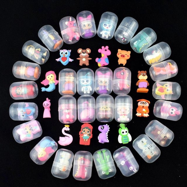 BC Pet Supplies Mini Kleine Tier Puppen Kapsel, 6/12 Stück Set - Bild 1