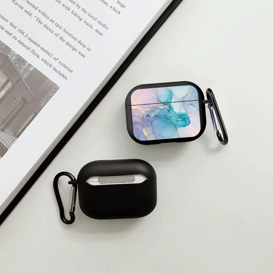 Schutzhülle für Apple AirPods mit modischen Kunstmustern in Multicolour - Bild 4