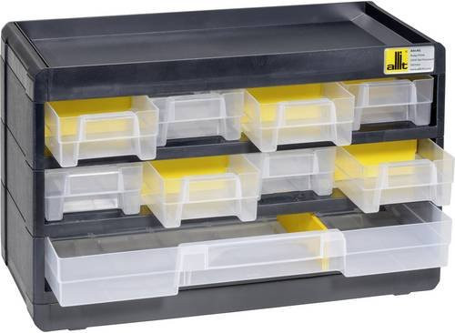 Allit VarioPlus Basic 15 Lagermagazin in Schwarz und Gelb, B/T/H: 30,0 x 13,5 x 19,0 cm - Bild 1