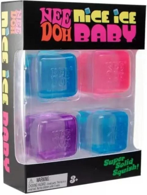 Needoh Nice Ice Baby Eiswürfel, Quetschspielzeug, 4-teiliges Set - Bild 1