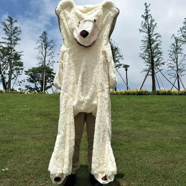 Binchi Keji Travel Teddybär, Plüschtier, Weiß, ab 14 Jahren - Bild 1