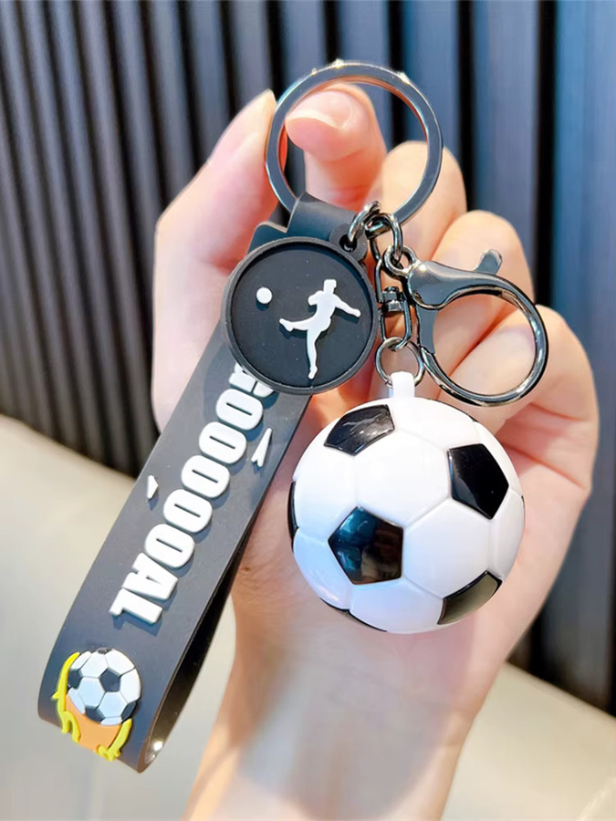 Fußball-Schlüsselanhänger, Unisex - Bild 2