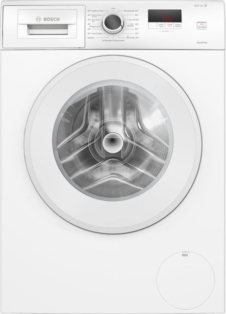 Bosch Waschmaschine Serie 2 Frontlader, Weiss, 7 kg, 1400 U/min, Aquastop - Bild 1