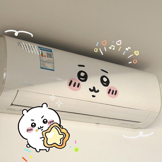 Jiyi Emoticon-Aufkleber für Klimaanlagen zur Dekoration und DIY-Gestaltung - Bild 1