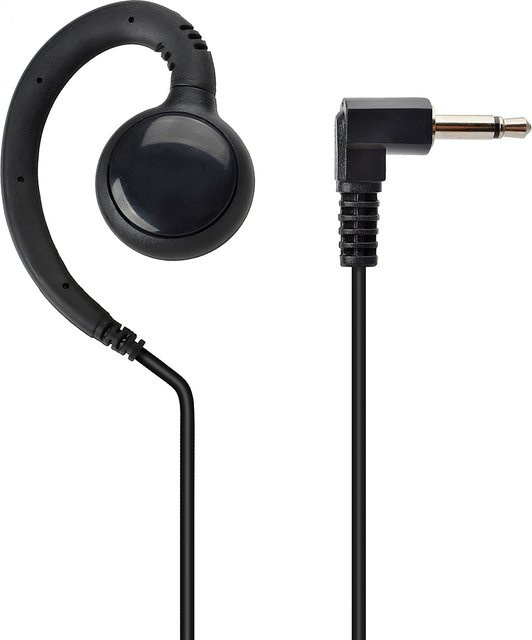RUNUPTOP In-Ear Überwachungs-Headset mit 3,5 mm Klinkenanschluss ohne Mikrofon in Schwarz - Bild 1