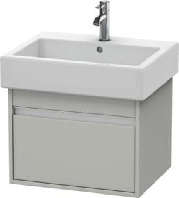 Duravit Waschtischunterschrank Ketho in Grau, wandhängend, B/T/H: 55 x 44 x 41 cm - Bild 1