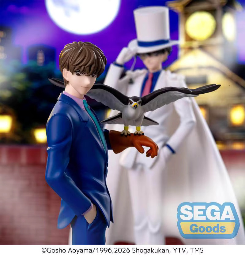 Sega Detektiv Conan Anime Figur Kaito Kuroba und Saguru Hakuba aus PVC, Multicolor, Höhe: 21 cm - Bild 2
