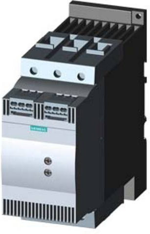 Siemens Sanftstarter 3RW3046-2BB14 in Grau, Motorleistung 45kW bei 400V, Nennstrom 80A bei 480V - Bild 1