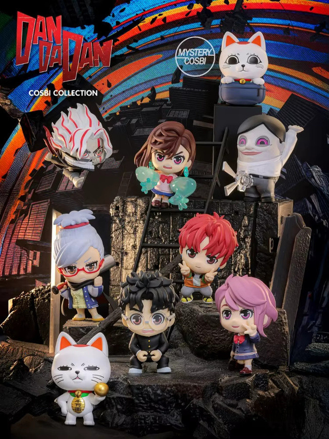 HotToys Dandadan Cosbi Sammlung Blind Box, Chibi Q-Version Figuren, Einzelfigur - Bild 6