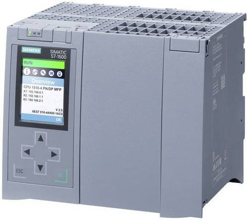 Siemens SPS-CPU 6AG1518-4AX00-4AC0 mit Ethernet/LAN in Grau - Bild 1