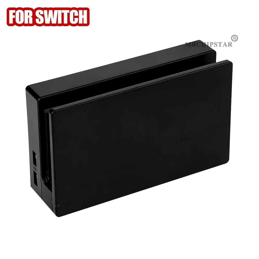 MBCHIPSTAR 2-in-1 Ladestation für Nintendo Switch mit HDMI-Kompatibilität und AC-Adapter, Schwarz - Bild 3