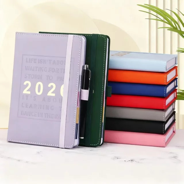 A5 2026 Chefplaner mit Hardcover in Schwarz - Bild 1