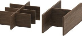 Duravit Einrichtungssystem Universal Set für das Bad in Nussbaum Braun, B/T/H: 34,7 x 27,1 x 12,0 cm - Bild 1