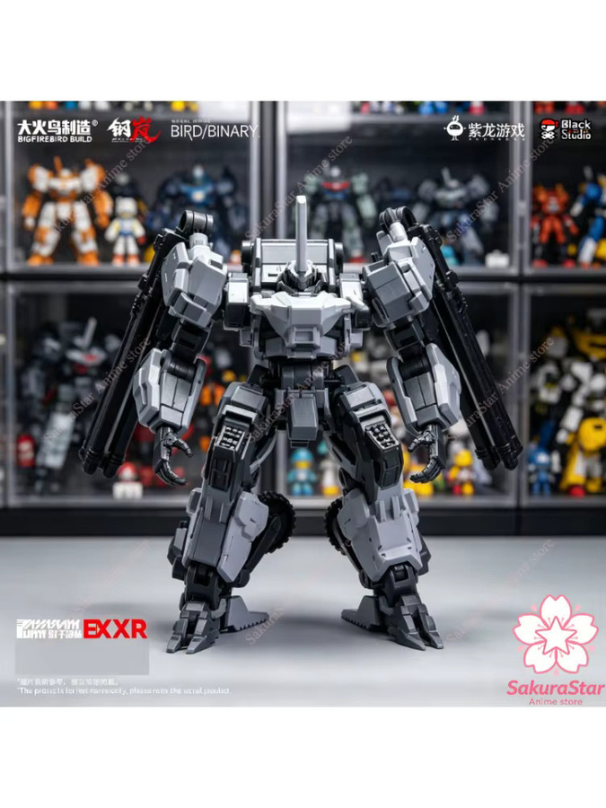 BIGFIREBIRD Mecharashi EXXR Shadow Force BIRD/BINARY, Mecha-Modellspielzeug, Kunststoff - Bild 3