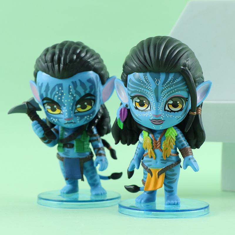 Discover Intime Avatar 2 Neytiri und Jake Sully PVC Figurenmodell - Bild 1
