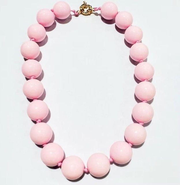 Nilljae Perlenhalsband, rosa, Damen - Bild 1