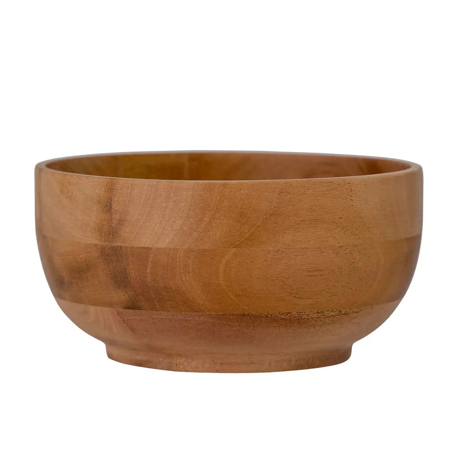 Bloomingville Zeline Schale aus Mahagoniholz in Braun, Höhe: 9 cm - Bild 1