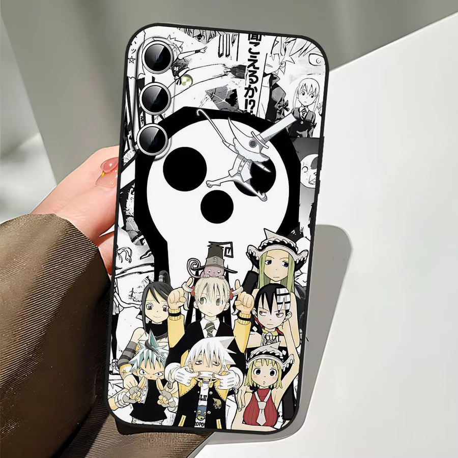 Anime Soul Eater Soft Cover Handyhülle für Samsung Galaxy S21 S22 S23 S24 S25 S26 Ultra FE Plus 5G A52S in Multicolour - Bild 4