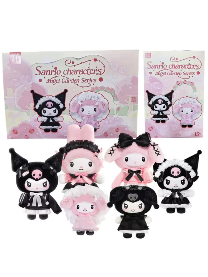 Toptoy Sanrio Charaktere Engel-Garten-Serie, Vinyl Blind Box, Kuromi Melody, Vinyl-Gesichtspuppe, Mystery Box - Bild 4