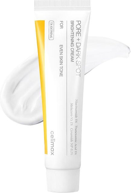 celimax Poren- und Fleckenaufhellungscreme, 35 ml, Niacinamid - Bild 1