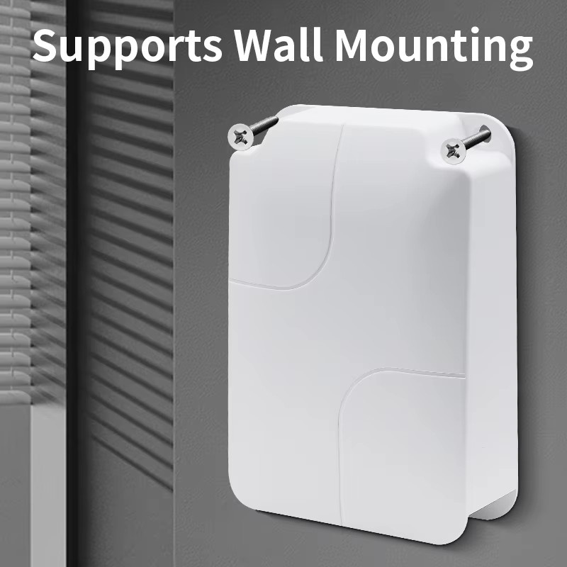 HORACO 5 Port Regenfester POE-Extender mit 4 Port Repeater 100/1000 Mbit/s Outdoor-Netzwerk VLAN 44–57 V für POE-Kamera und Wireless AP in Weiß - Bild 5