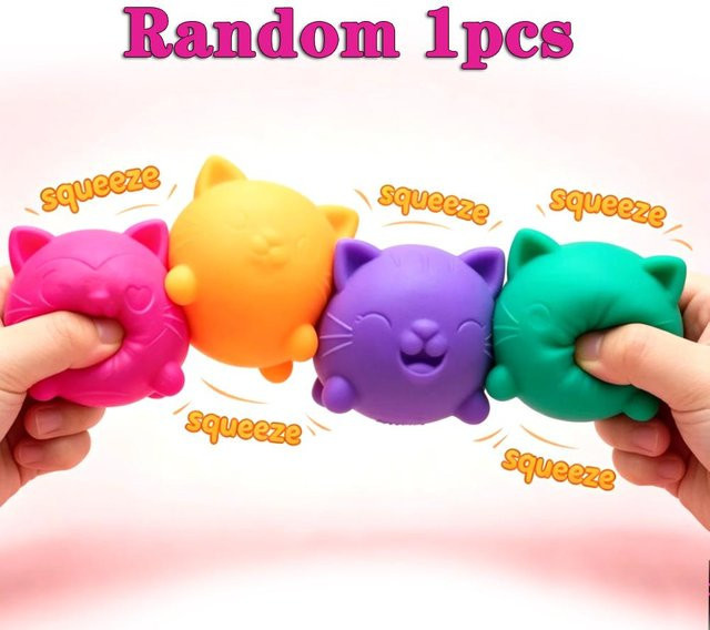 Schylling Needoh Niedliche Katze Squishy, Spielzeug - Bild 1
