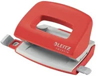 Leitz NeXXt Recycle Mini Locher in Rot aus Metall und Kunststoff - Bild 1