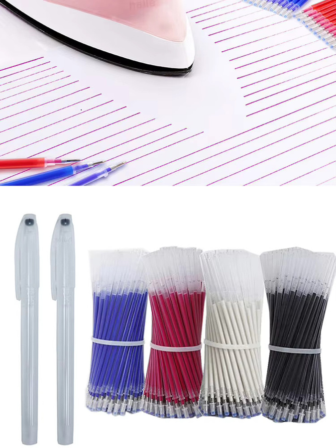 Hopk 103-teiliges Set wärmelöschbare Textmarker in Multicolour für DIY-Handwerk und Nähen - Bild 2