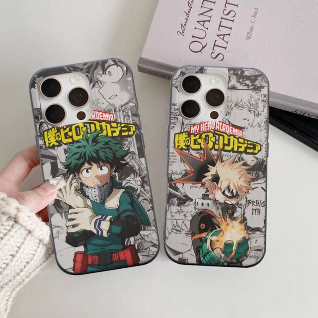 Transparente Handyhülle mit Anime My Hero Academia Motiv für Apple iPhone 11 12 13 14 15 16 17 Pro Max Plus in Multicolour - Bild 1