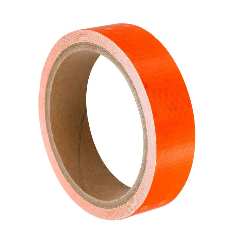 Satop Cinta Reflektierendes Klebeband in Orange, wasserdicht, Breite: 2 cm, Länge: 8 m, zur Markierung für Auto, Fahrrad, Anhänger und Lkw - Bild 3