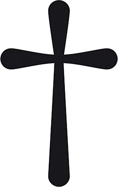 Rico Design Holzstempel Kreuz 4 x 4 cm - Bild 1
