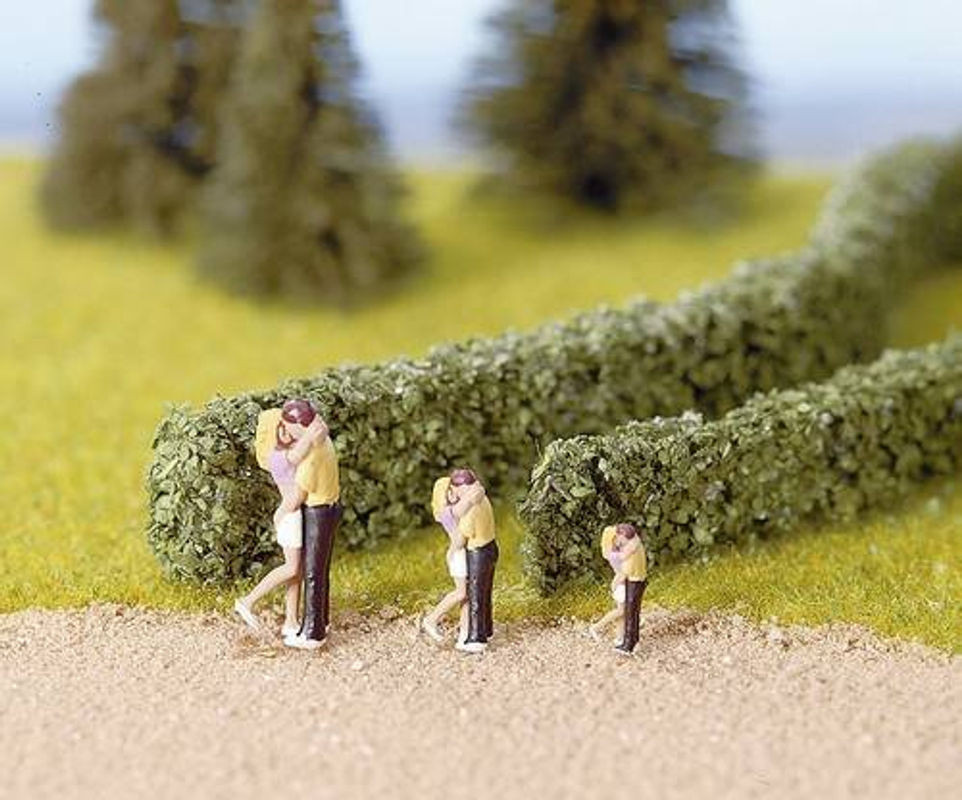 NOCH Künstliche Hecke 10mm Dunkelgrün - Bild 1