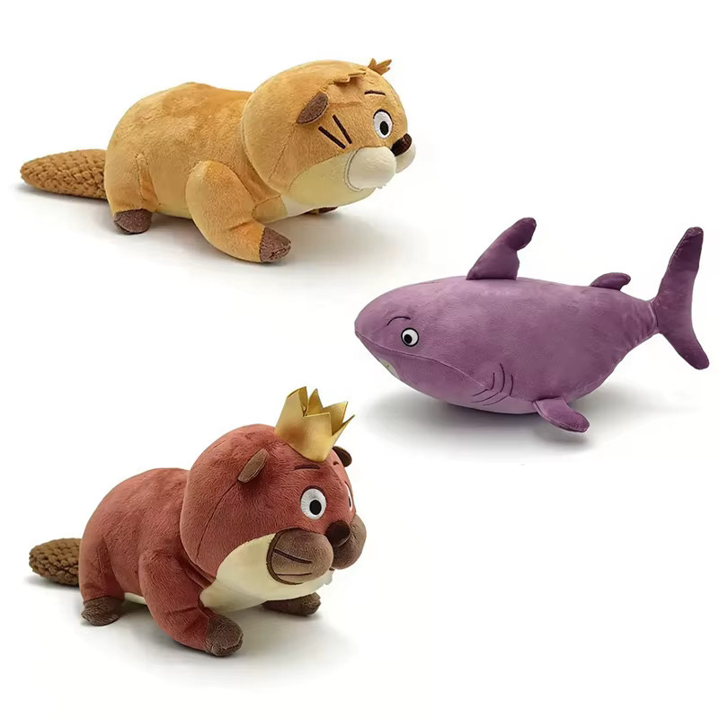 Bandai Beaver Plan Mabel, Plüsch-Biber-Spielzeug, Stofftier - Bild 2