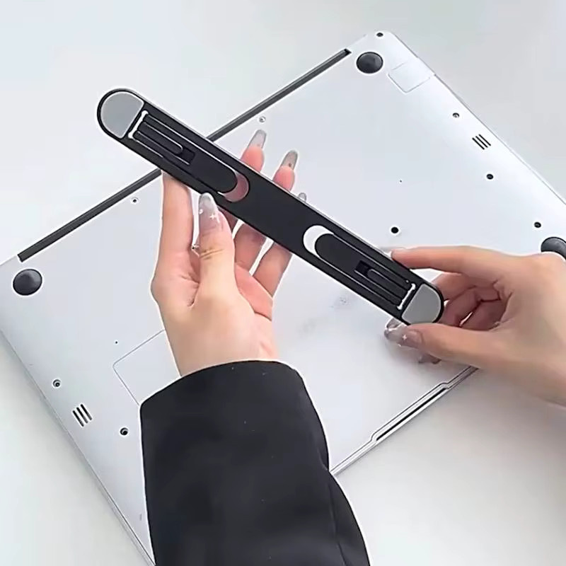 SUSU Universeller Laptop-Ständer für Notebook-Kühlung in Schwarz - Bild 5